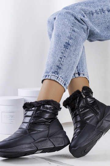 Čierne zateplené snehule Lago