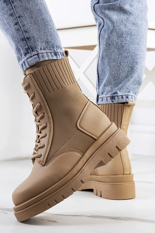 Hnedé turistické topánky, „Lennon"