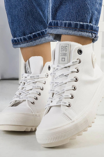 Biele zateplené tenisky Big... 2