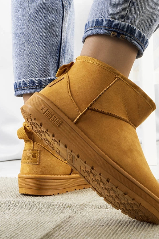 Hnedé dámske snehule Big Star...