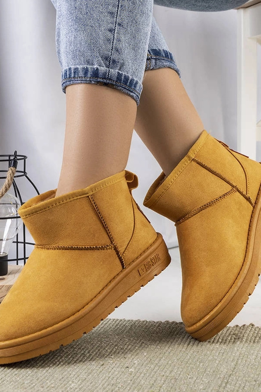 Hnedé dámske snehule Big Star...