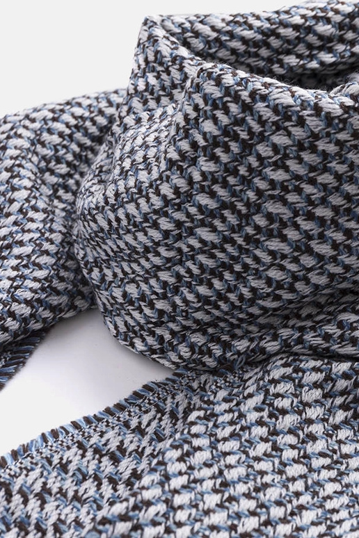 Modro-biely šál, „Aria"