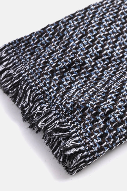 Čierno-modrý šál Aria