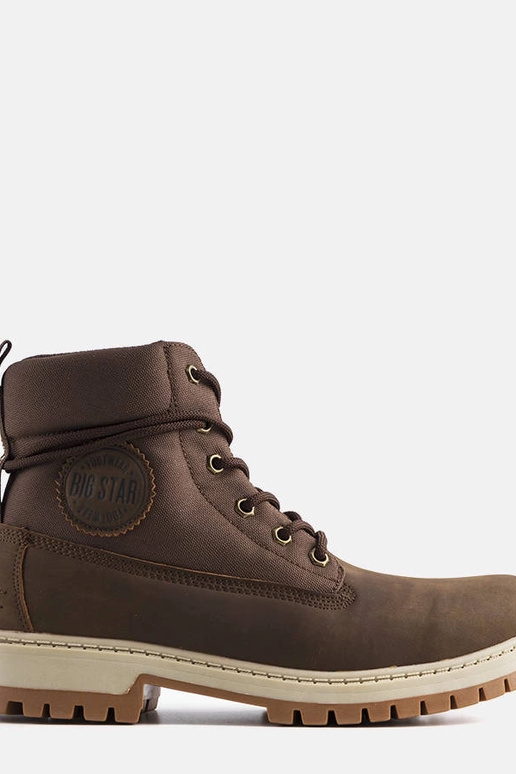 Hnedé pánske čižmy Big Star KK174204-804