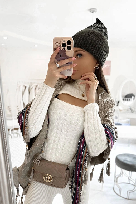 Šedá čiapka Abner