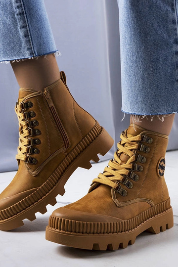 Svetlohnedé zimné čižmy,... 2