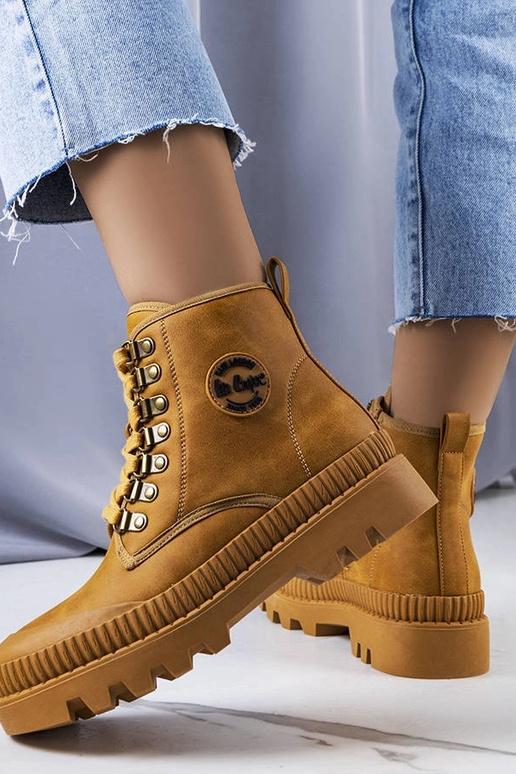 Svetlohnedé zimné čižmy,...