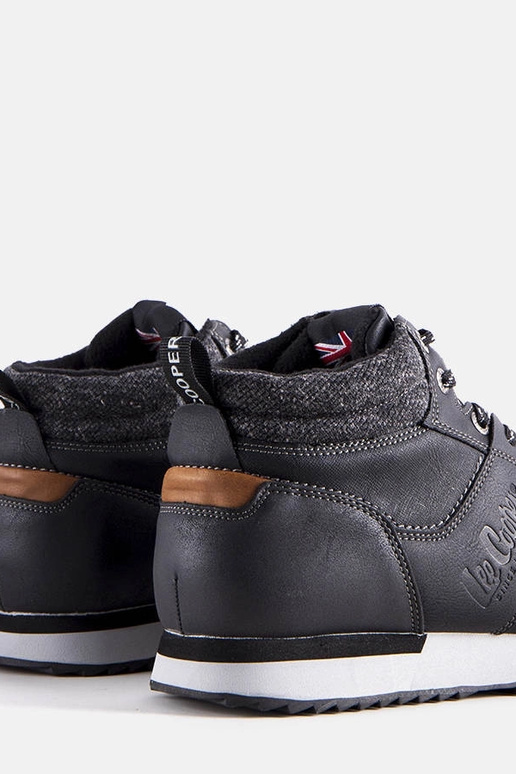 Čierne zimné turistické topánky,...