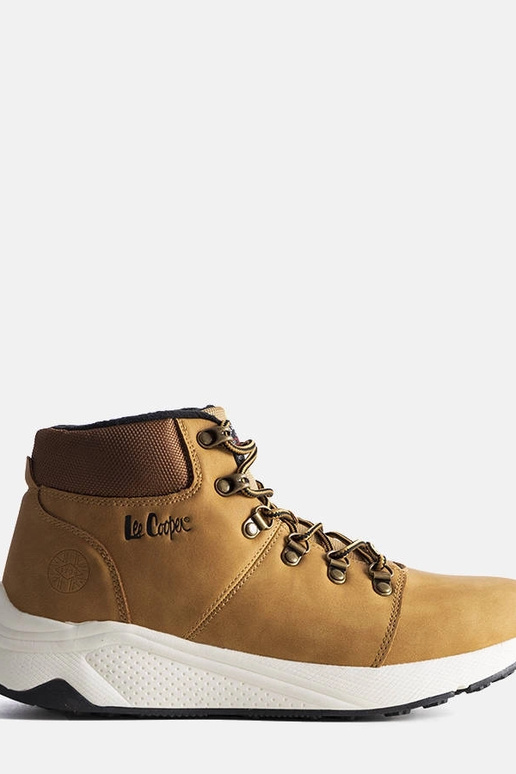 Hnedé zateplené čižmy LCJ-22-31-1452M...