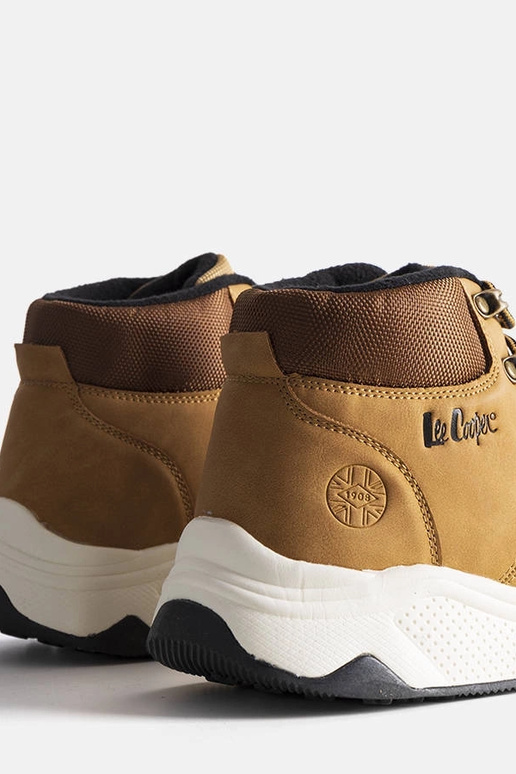 Hnedé zateplené čižmy LCJ-22-31-1452M...