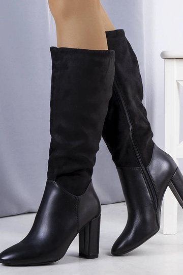 Čierne zateplené čižmy...