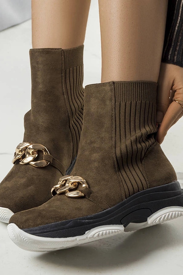 Zelené členkové topánky... 2