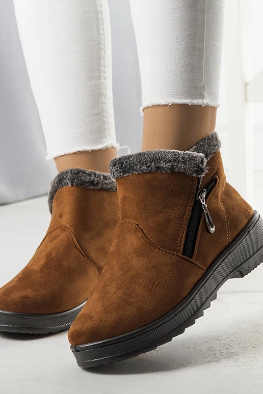 Camel zateplené snehule s kožušinkou...