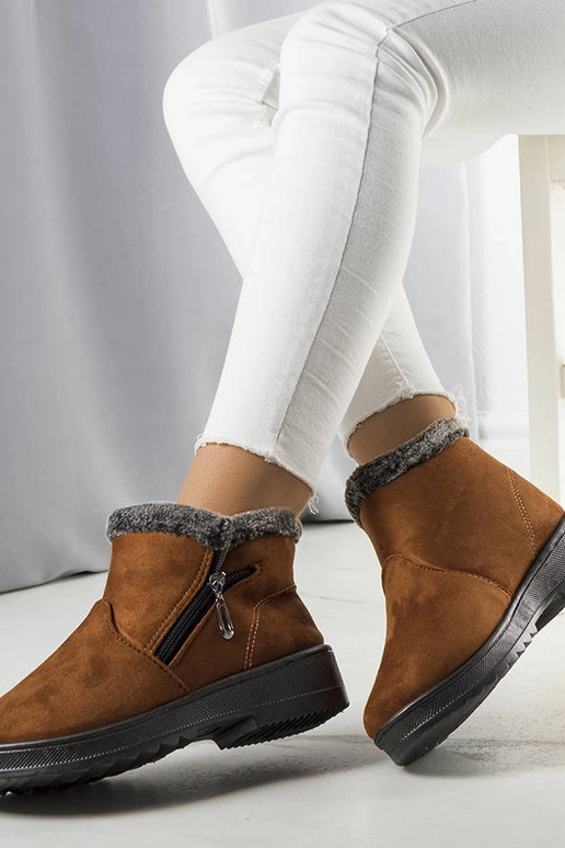 Camel zateplené snehule s kožušinkou...