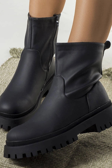 Čierne zateplené členkové... 2