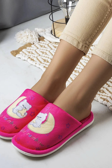 Neónovo ružové mäkké dúhové...