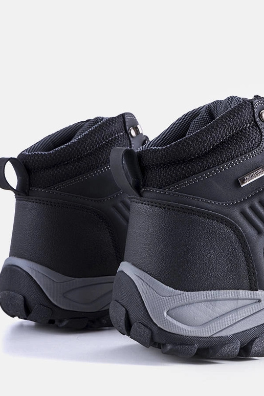 Čierne zimné pánske turistické...