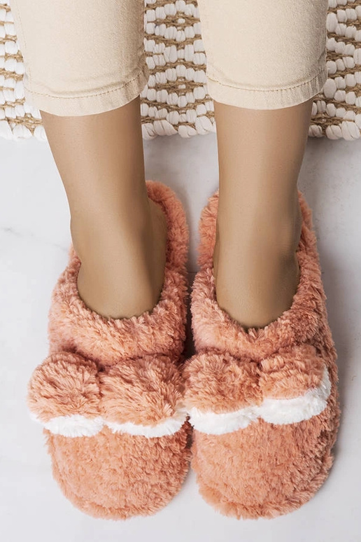 Rabit tmavoružové mäkké papuče