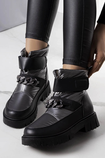 Strieborné snehové topánky... 2