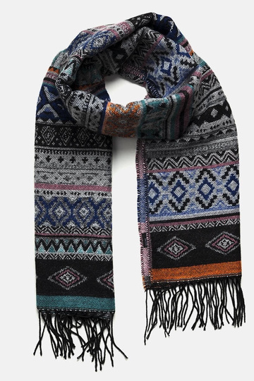 Oranžová šatka Kobe 2