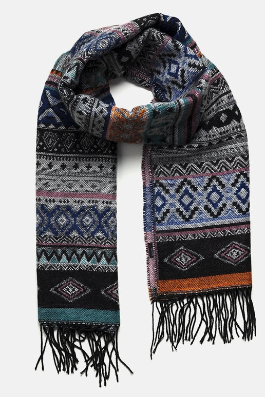 Oranžová šatka Kobe