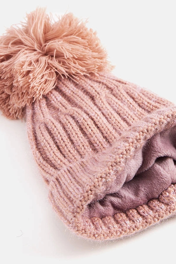 Čiapka Karloti Pink Pompom 2