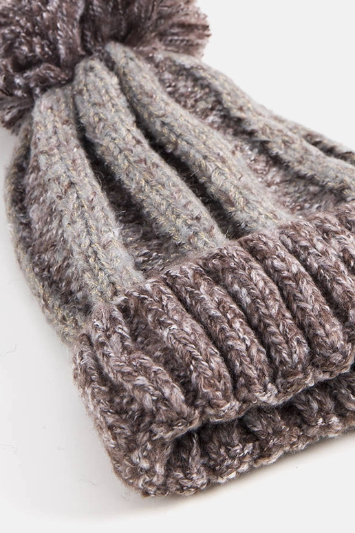 Hnedý klobúk Cormil s brmbolcom