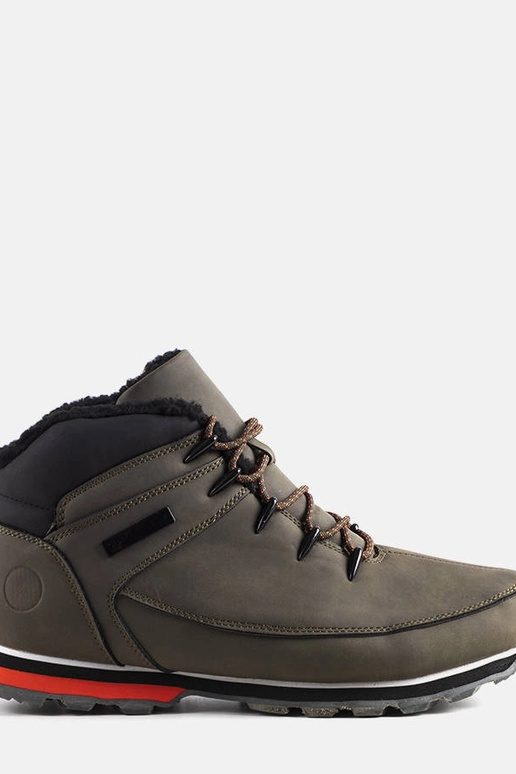 Zelené zateplené čižmy Jemma