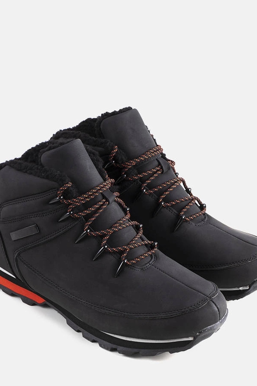 Čierne zimné turistické topánky, „Jemma"
