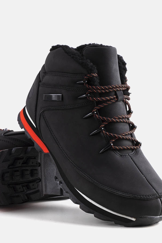 Čierne zimné turistické topánky, „Jemma"