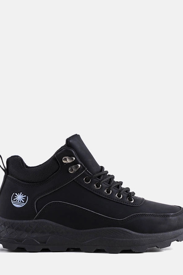 Čierne zateplené čižmy Aidan