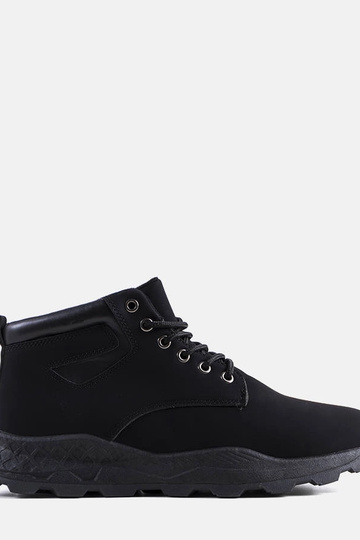 Čierne zateplené čižmy Tristen