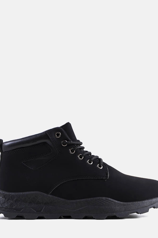 Čierne zateplené čižmy Tristen