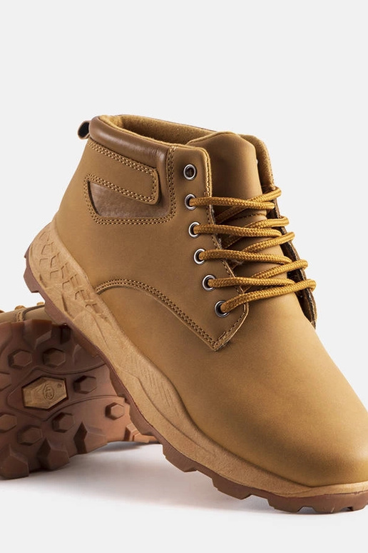 Hnedé zateplené čižmy Tristen