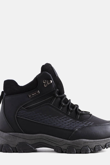 Čierne zateplené čižmy Jaxx