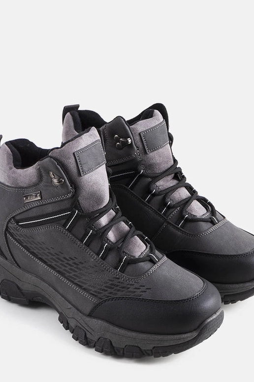 Zateplené turistické topánky Jaxx Grey