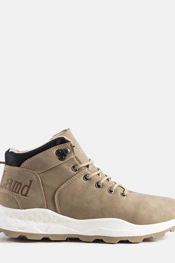 Zelené zateplené čižmy Vivian