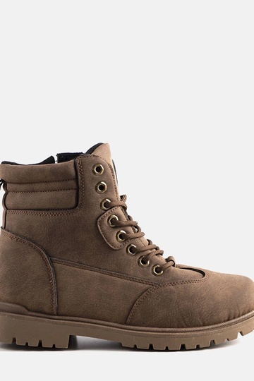 Hnedé zimné turistické...