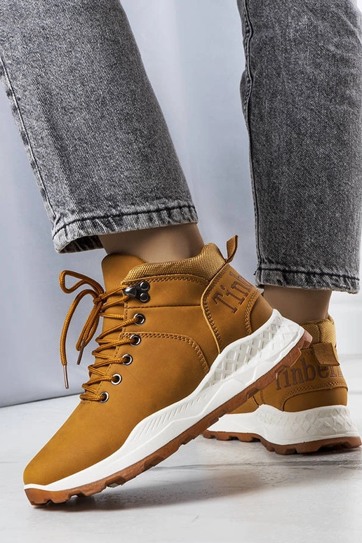 Hnedé zateplené dámske turistické...