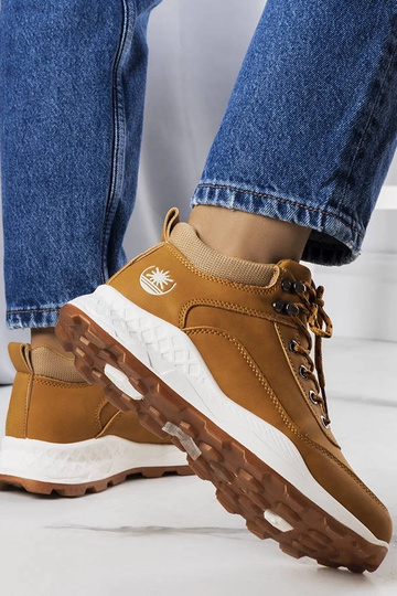 Hnedé zateplené dámske... 2