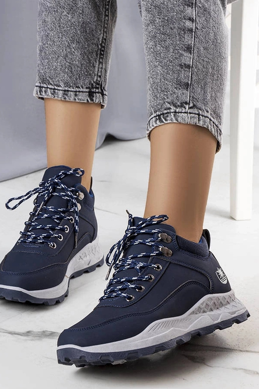 Námornícka modrá zateplené dámske...