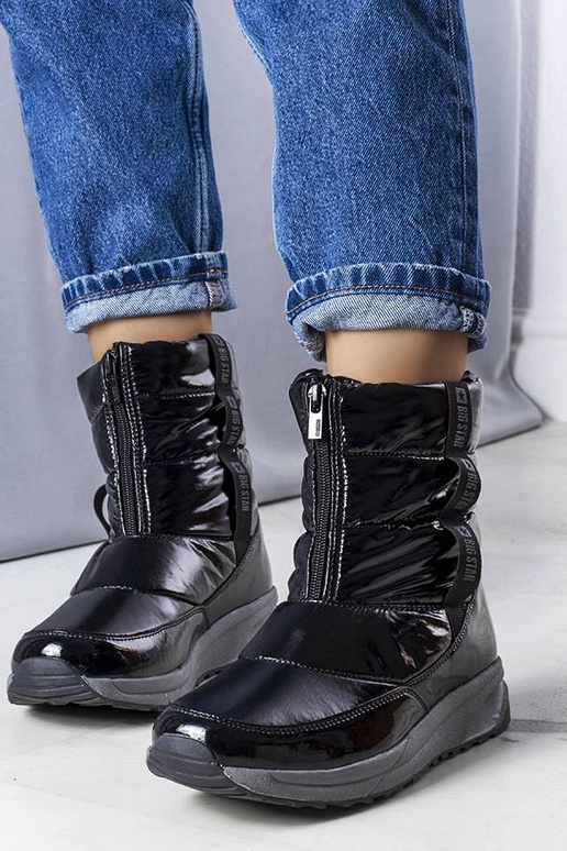 Čierne topánky do snehu Big Star...