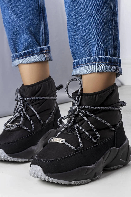 Čierne topánky do snehu Big Star...