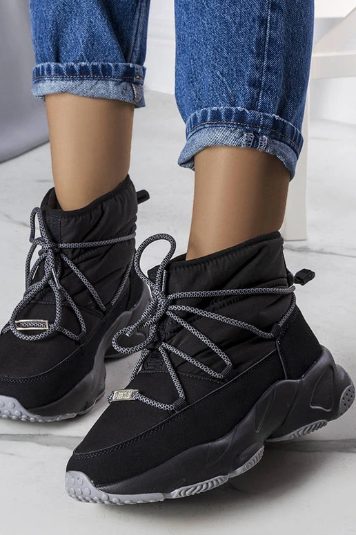 Čierne topánky do snehu Big Star...