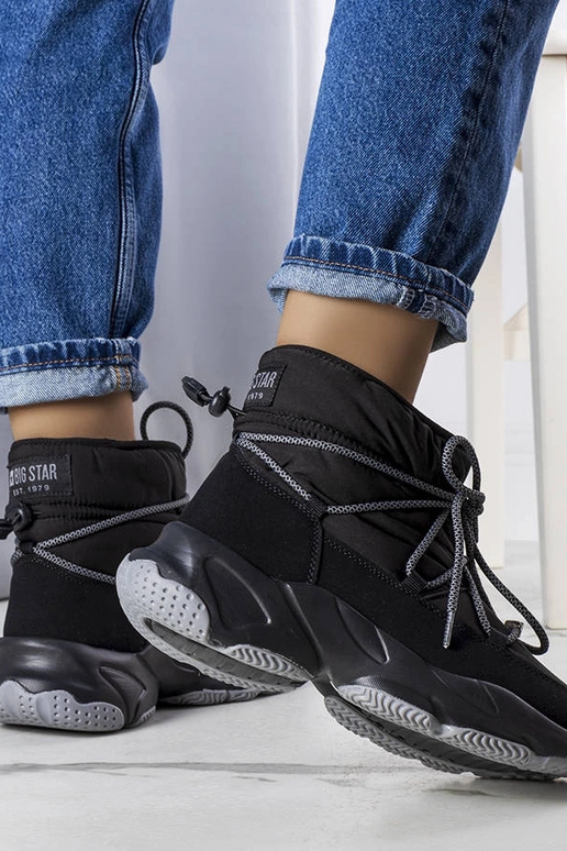 Čierne topánky do snehu Big Star...