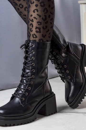 Čierne zimné čižmy na... 2