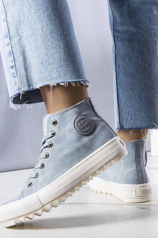 Modré zateplené tenisky Big Star...