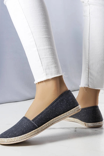Čierne dámske espadrilky Amiral 2