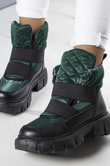 Zelené zimné topánky na... 2