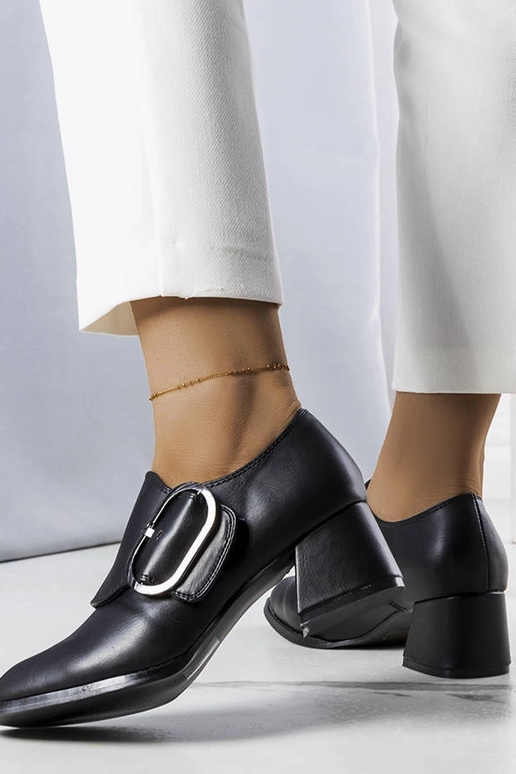 Ailani čierne lodičky s podpätkom Ailani čierne lodičky s podpätkom